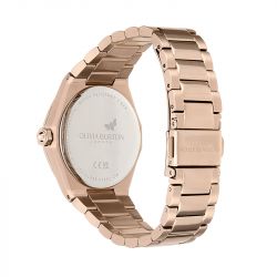 Montre femme olivia burton sports luxe acier doré rose - analogiques - edora - 4