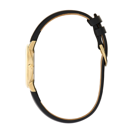 Montre femme olivia burton signature cuir noir – analogiques