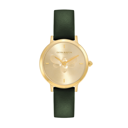 Montre Femme OLIVIA BURTON SIGNATURE Cuir Vert