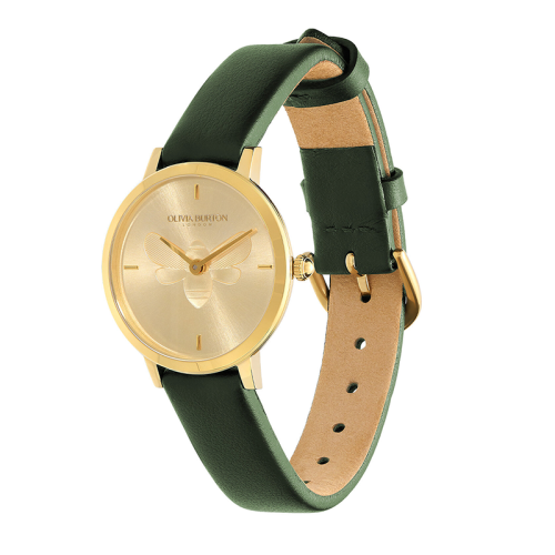 Montre Femme OLIVIA BURTON SIGNATURE Cuir Vert