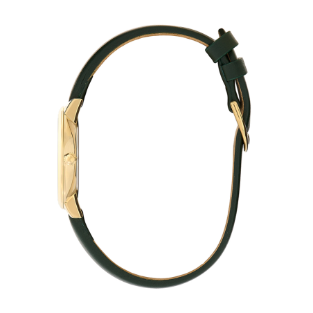 Montre femme olivia burton signature cuir vert – analogiques
