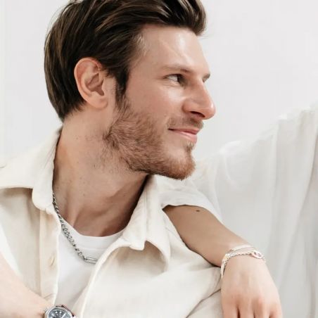 Collier chaîne homme : chaine pour homme, chaine argent homme - chaines - edora - 2