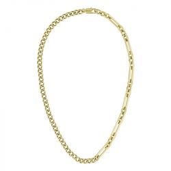 Collier chaîne homme boss mattini acier doré - chaines - edora - 2