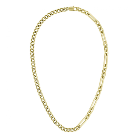 Collier chaîne homme boss mattini acier doré – chaines