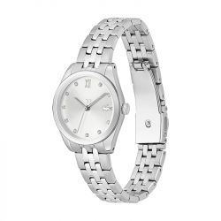 Montre femme lacoste tuilerie acier argenté - analogiques - edora - 1