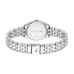 Montre femme lacoste tuilerie acier argenté - analogiques - edora - 2
