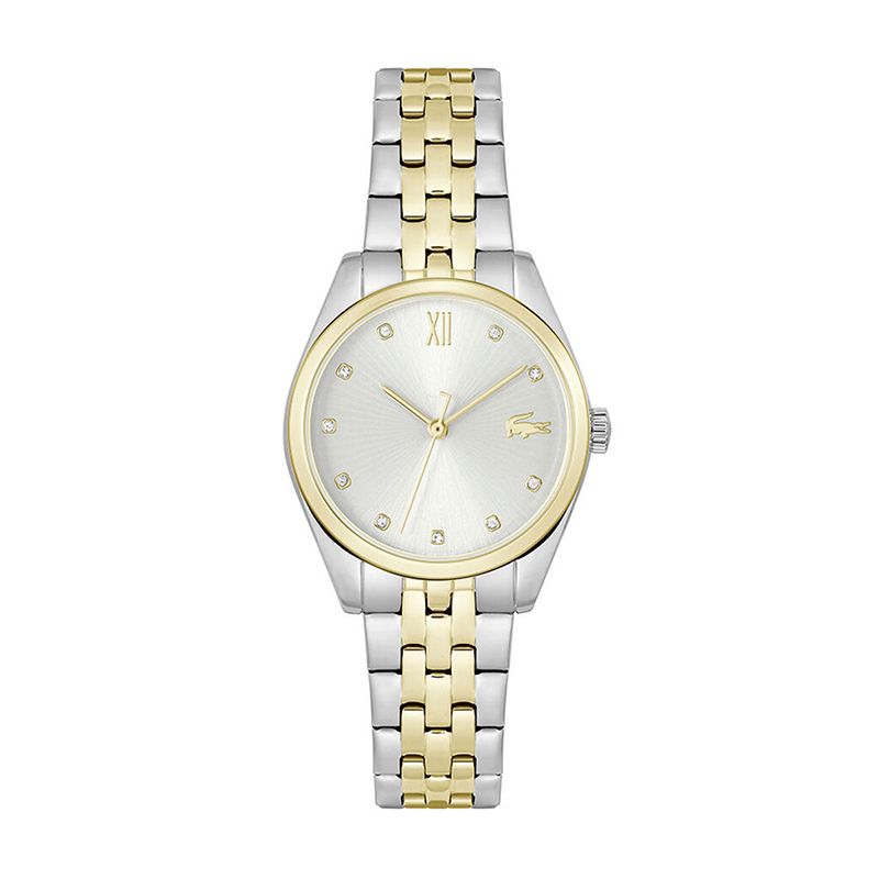 Montre femme lacoste tuilerie acier bicolore - analogiques - edora