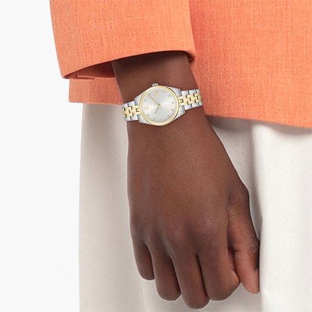 Montre femme lacoste tuilerie acier bicolore – analogiques