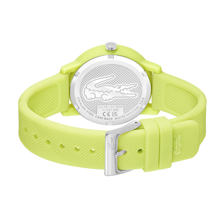 Montre femme lacoste 12.12 silicone vert anys – analogiques