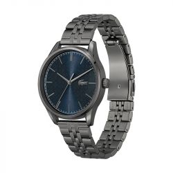 Montre homme lacoste vienna acier noir - analogiques - edora - 1