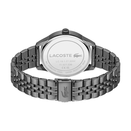 Montre homme lacoste vienna acier noir – analogiques