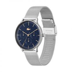 Montre homme lacoste club acier argenté - analogiques - edora - 1