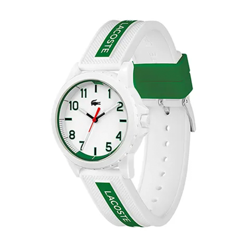 Montre Enfant LACOSTE TEEN RIDER Silicone Blanc