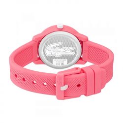Montre enfant lacoste kids 12.12 silicone rose - juniors - edora - 2
