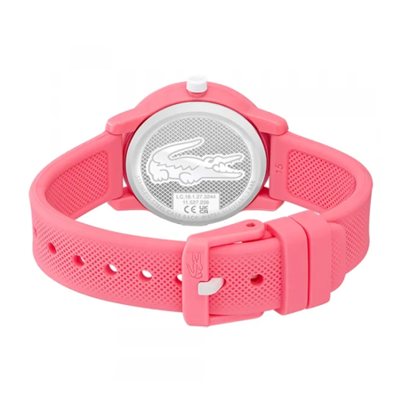 Montre enfant lacoste kids 12.12 silicone rose – junior
