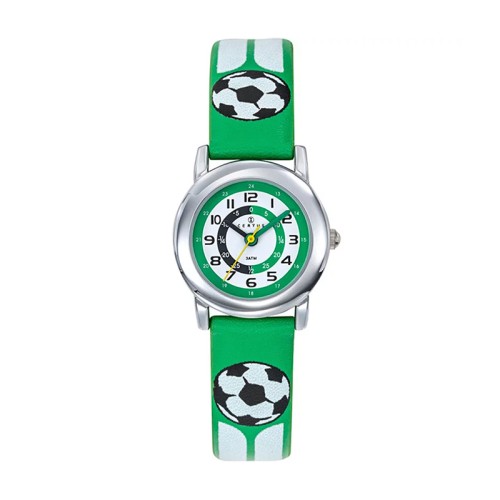 Montre Enfant CERTUS JUNIOR FOOT Cuir Vert