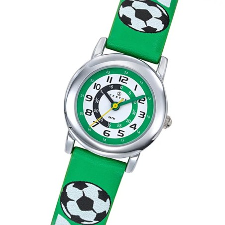 Montre Enfant CERTUS JUNIOR FOOT Cuir Vert