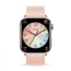 Montre connectée femme ice watch smart 2.0 rose-gold silicone rose - connectees - edora - 0