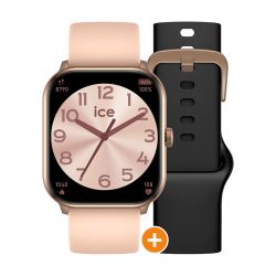 Smart Smartwatch Rose - Or Rose - Montre Connectée Femme et Homme