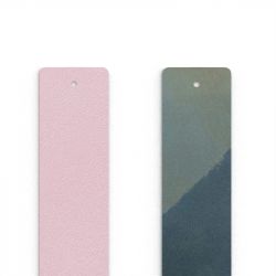 Cuir manchette 25mm les georgettes rose essence - cuirs - edora - 0