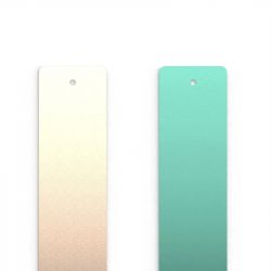 Cuir manchette 25mm les georgettes nude aquatic  - cuirs - edora - 0