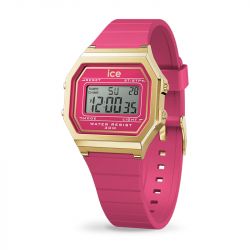 Montre digitale femme s ice watch digit retro silicone raspberry sorbet - digitales - edora - 0