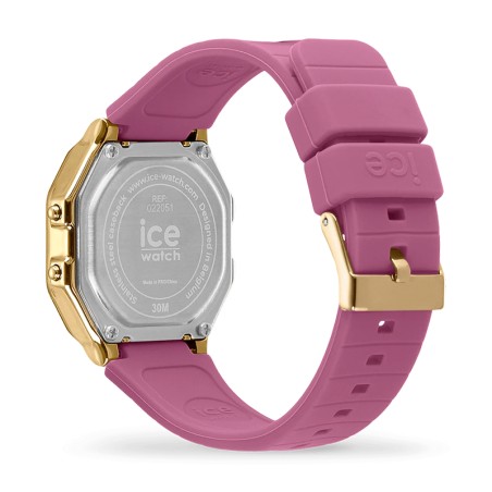 Montre digitale femme s ice watch digit retro silicone blush violet – digitales