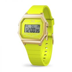 Montre digitale femme s ice watch digit retro silicone sunny lime - digitales - edora - 0