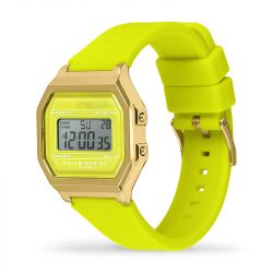 Montre digitale femme s ice watch digit retro silicone sunny lime - digitales - edora - 1