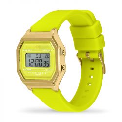 Montre digitale femme s ice watch digit retro silicone sunny lime - montre digitale homme, femme & enfant - edora - digitales - edora - 1