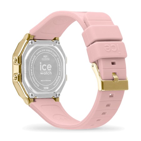Montre digitale femme s ice watch digit retro silicone blush pink – digitales