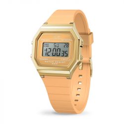 Montre digitale femme s ice watch digit retro silicone peach skin - digitales - edora - 0