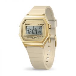 Montre digitale femme s ice watch digit retro silicone almond skin - digitales - edora - 0
