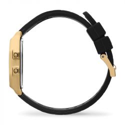 Montre digitale femme s ice watch digit retro gold silicone black - montre digitale homme, femme & enfant - edora - digitales - edora - 2