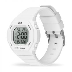 Montre digitale mixte s ice watch digit ultra silicone blanc - digitales - edora - 1
