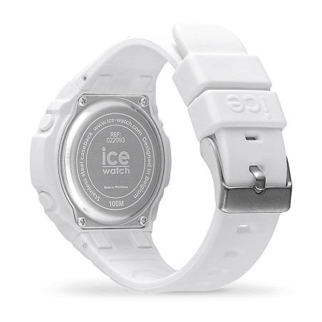 Montre digitale mixte s ice watch digit ultra silicone blanc – digitales