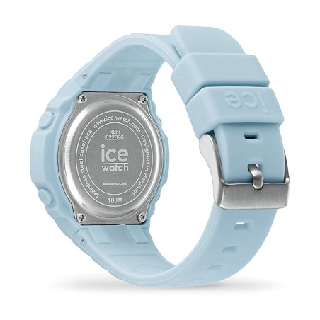 Montre digitale mixte s ice watch digit ultra silicone bleu clair – digitales