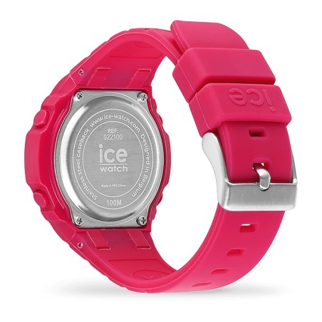 Montre digitale mixte s ice watch digit ultra silicone rose – digitales