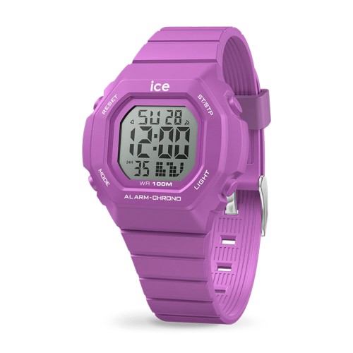 Montre Digitale Mixte S ICE WATCH DIGIT ULTRA Silicone Violet