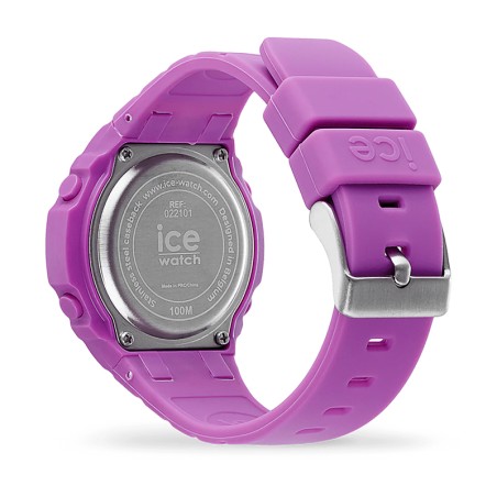 Montre digitale mixte s ice watch digit ultra silicone violet – digitales