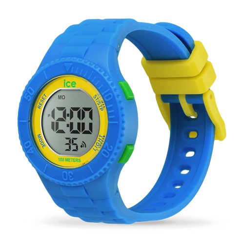 Montre Digitale Enfant S ICE WATCH DIGIT Silicone Blue Yellow Green