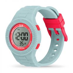 Montre digitale enfant s ice watch digit silicone mint coral - juniors - edora - 1