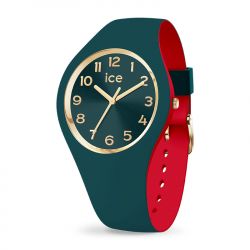 Montre femme s ice watch loulou verdigris silicone bleu et rouge - analogiques - edora - 0