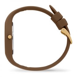 Montre femme s ice watch cosmos cappuccino silicone brun - analogiques - edora - 2