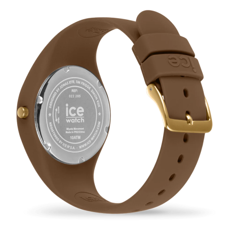 Montre femme s ice watch cosmos cappuccino silicone brun – analogiques
