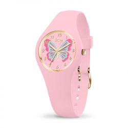 Montre enfant s ice watch fantasia butterfly rosy silicone rose - juniors - edora - 0