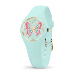 Montre enfant xs ice watch fantasia butterfly bloom silicone bleu - juniors - edora - 0