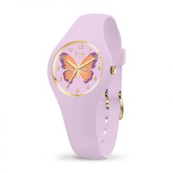 Montre enfant xs ice watch fantasia butterfly lilac silicone violet - juniors - edora - 0