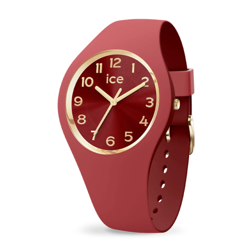 Montre Femme S ICE WATCH DUO CHIC Silicone Terracotta