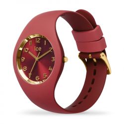 Montre femme s ice watch duo chic silicone terracotta - analogiques - edora - 1